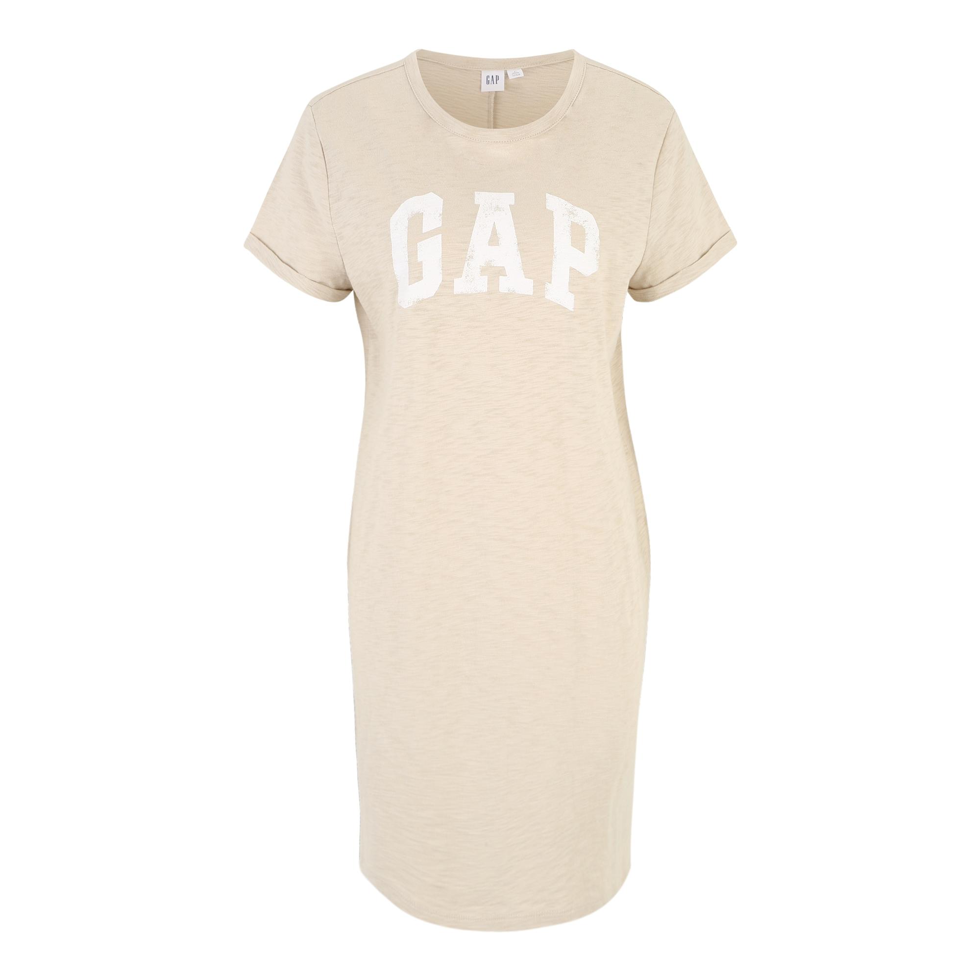 Gap Tall Robe beige et blanc