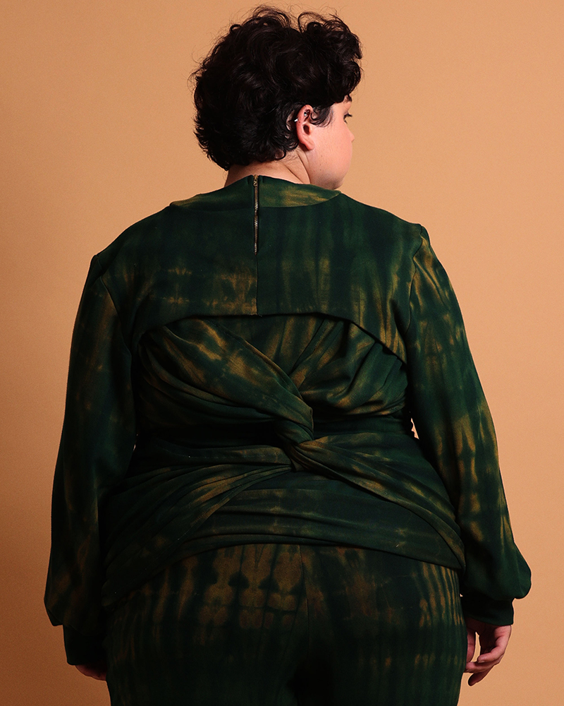 Top habillé femme avec manches longues détachables – Inspire – Image 6