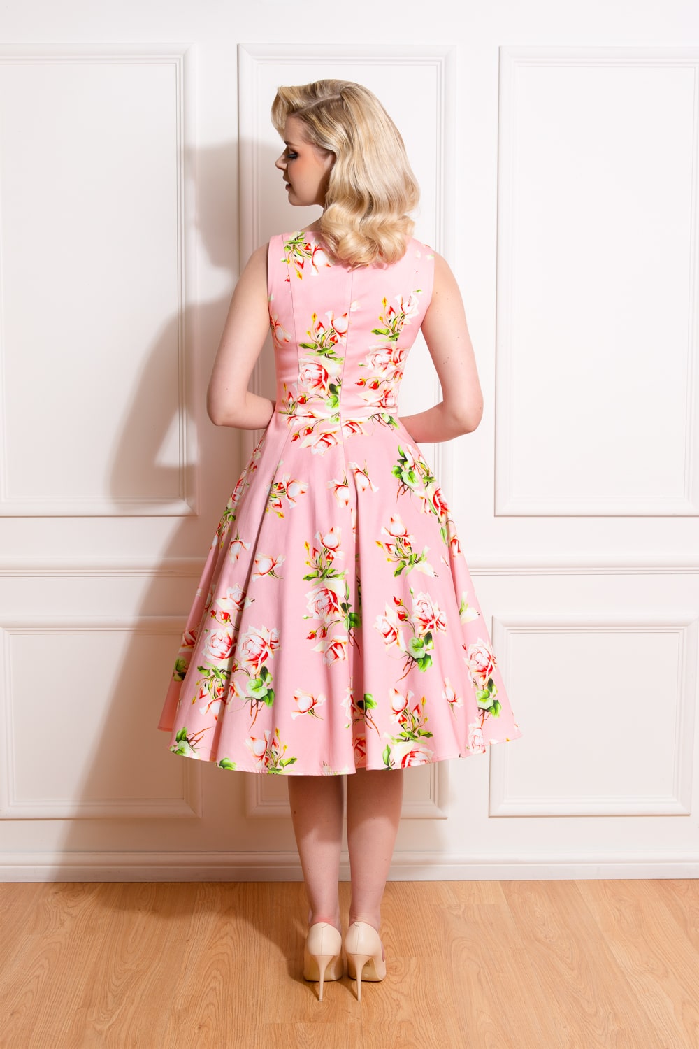 Robe Pin-up Fleurie “Leslie” – Image 4