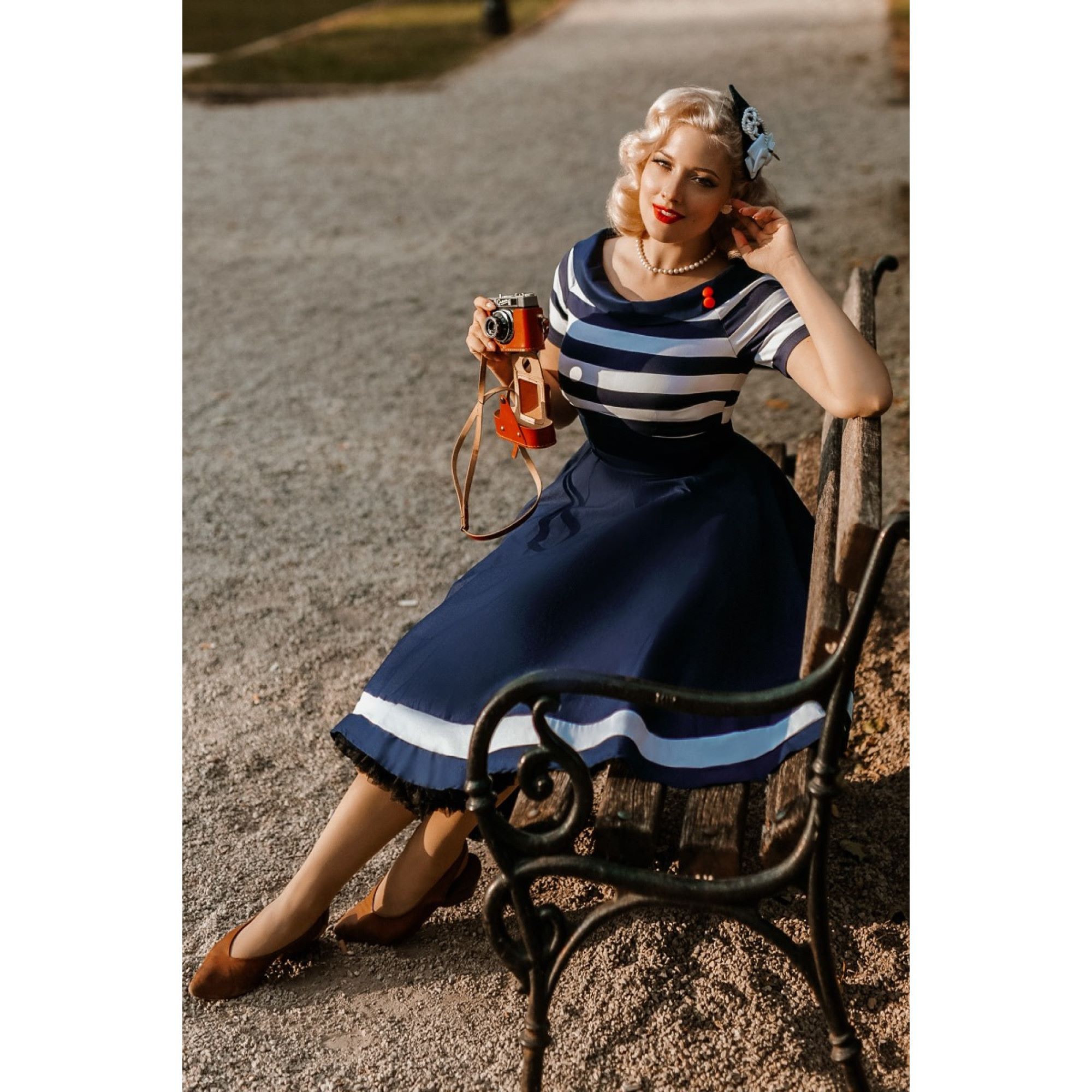 Robe Marine “Darlène Sailor Navy” – Image 4