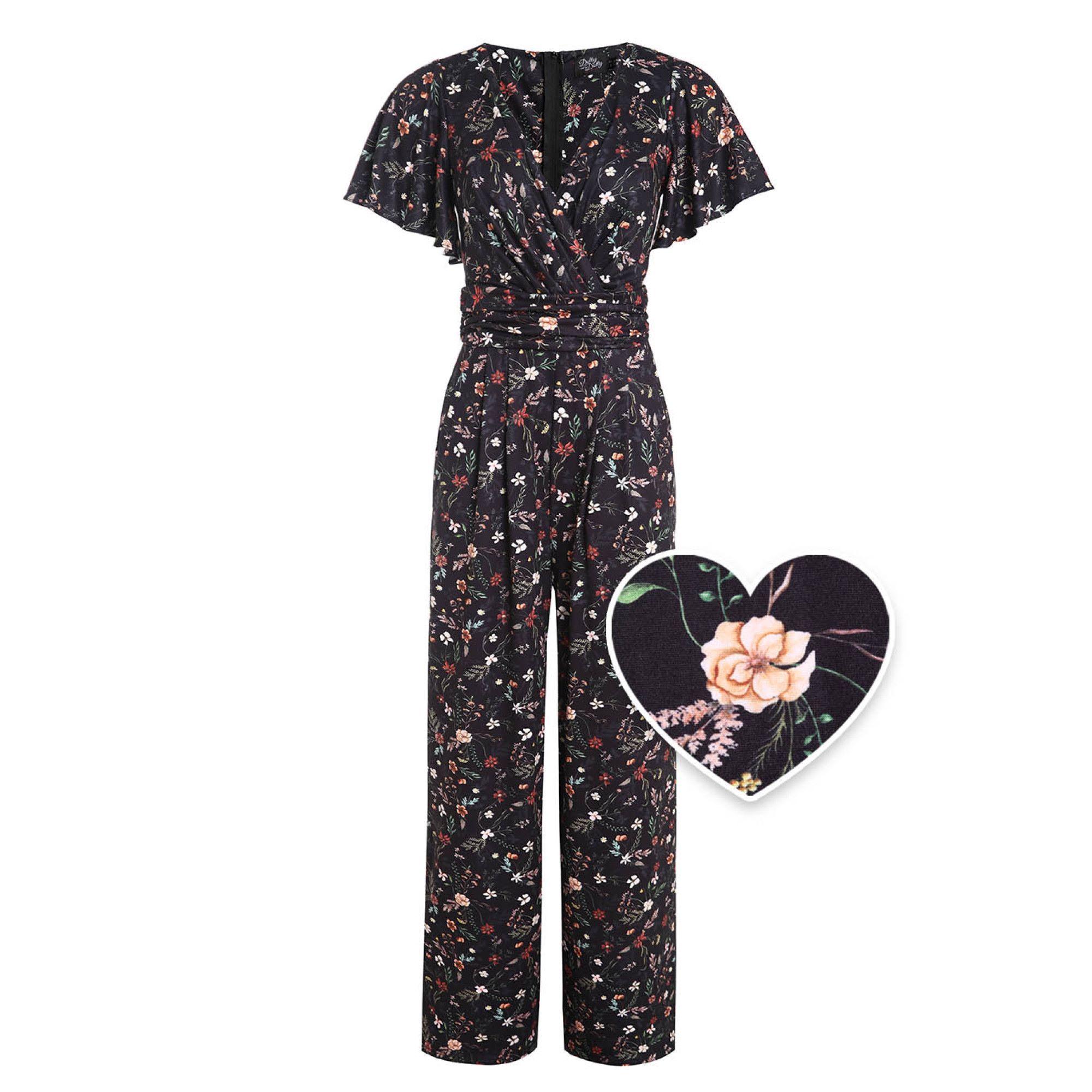 Combinaison “Charlotte Vintage Floral”