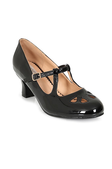 Escarpins Mary Jane “Glamour in Time” – Noir