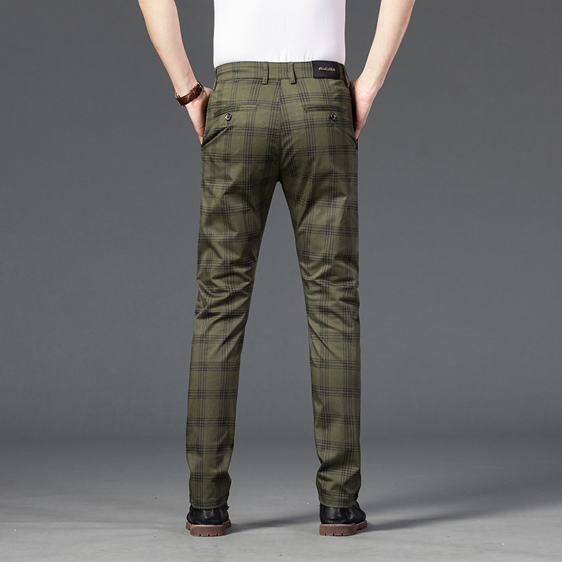 Pantalon Tartan Vert Homme – Image 3