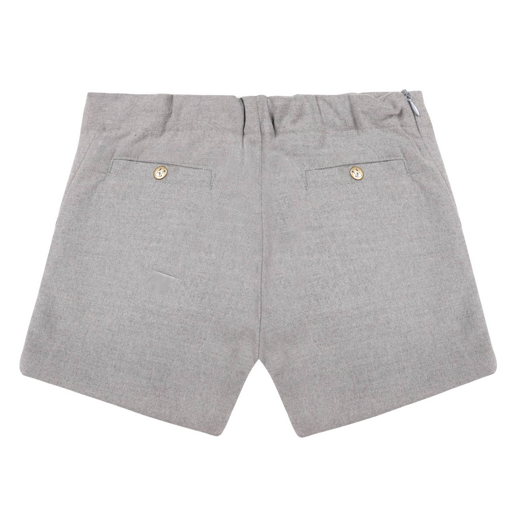 Short Laine Gris Souris Fille | POUPETTE – Image 5