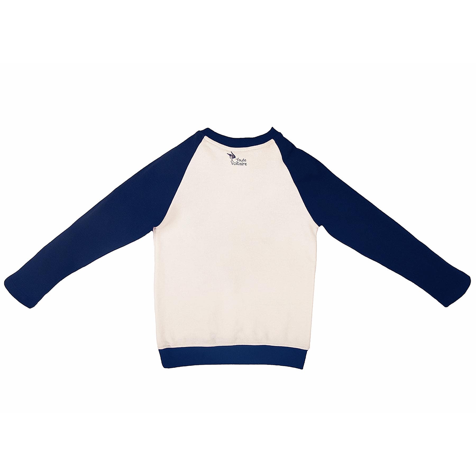 Sweat-Shirt Fille | Beige et Noir | PANDA – Image 5