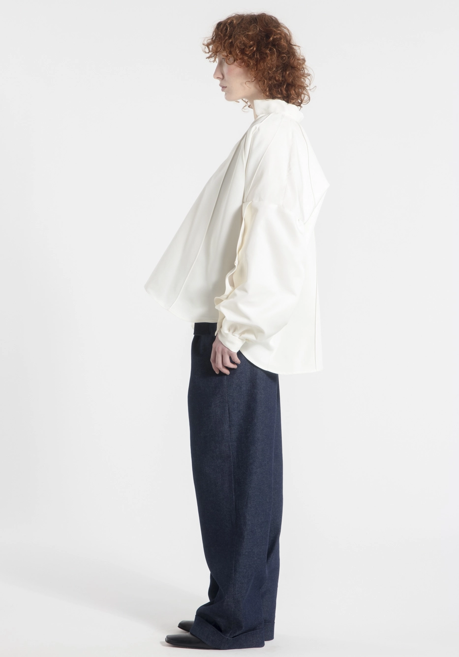 Blouse KAMI OVERSIZE mélange soie – Image 2