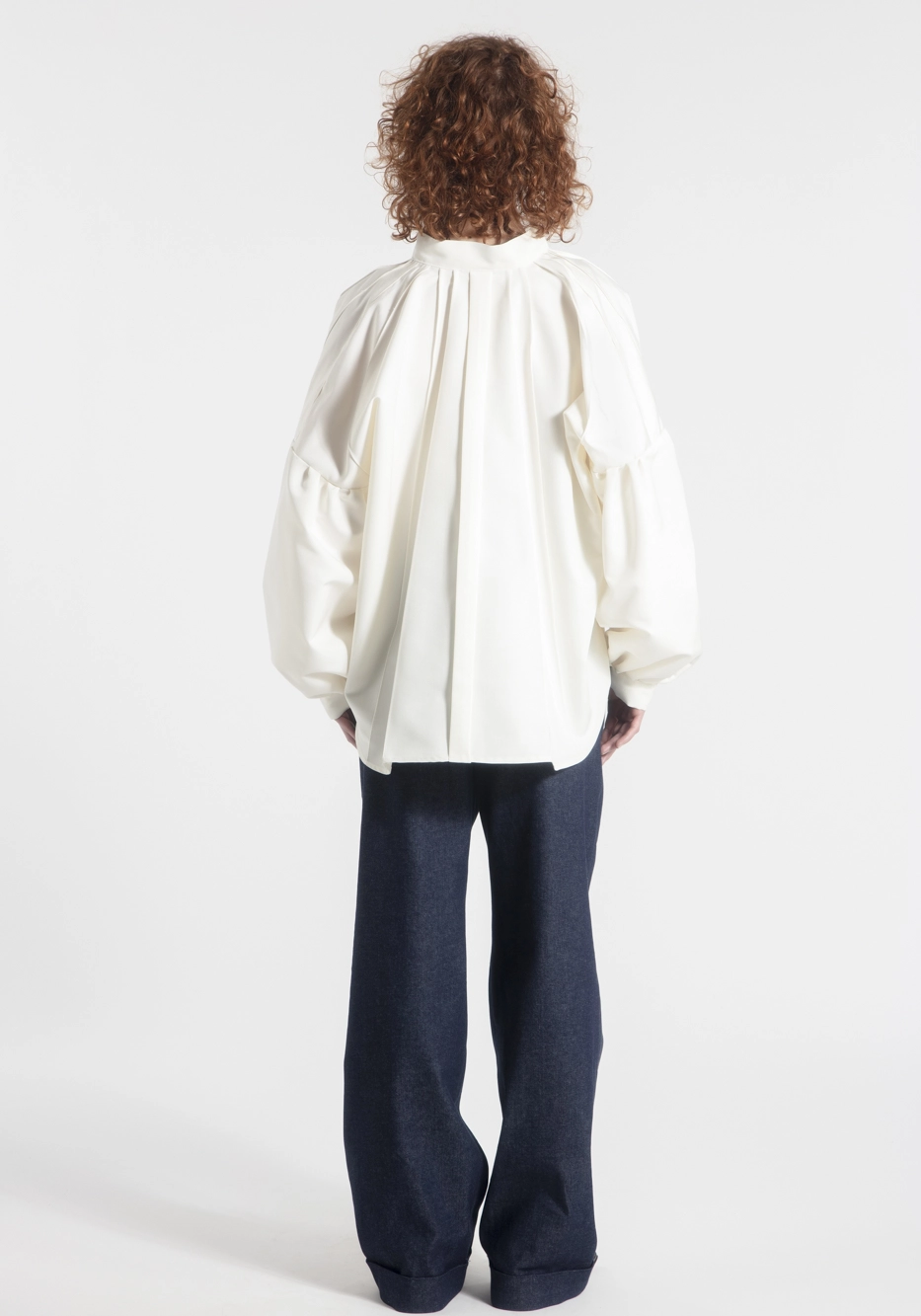 Blouse KAMI OVERSIZE mélange soie – Image 3
