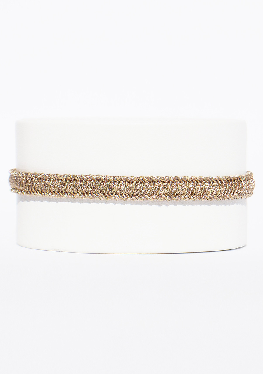 Bracelet tressé main – Mitsar bronze