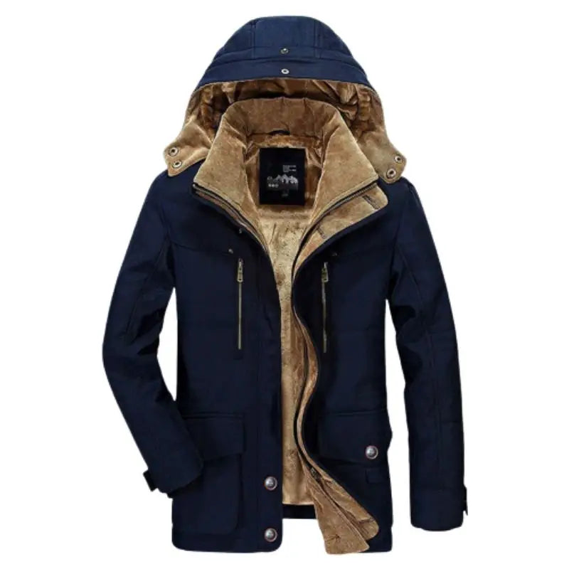 Homme Style Militaire Parka
