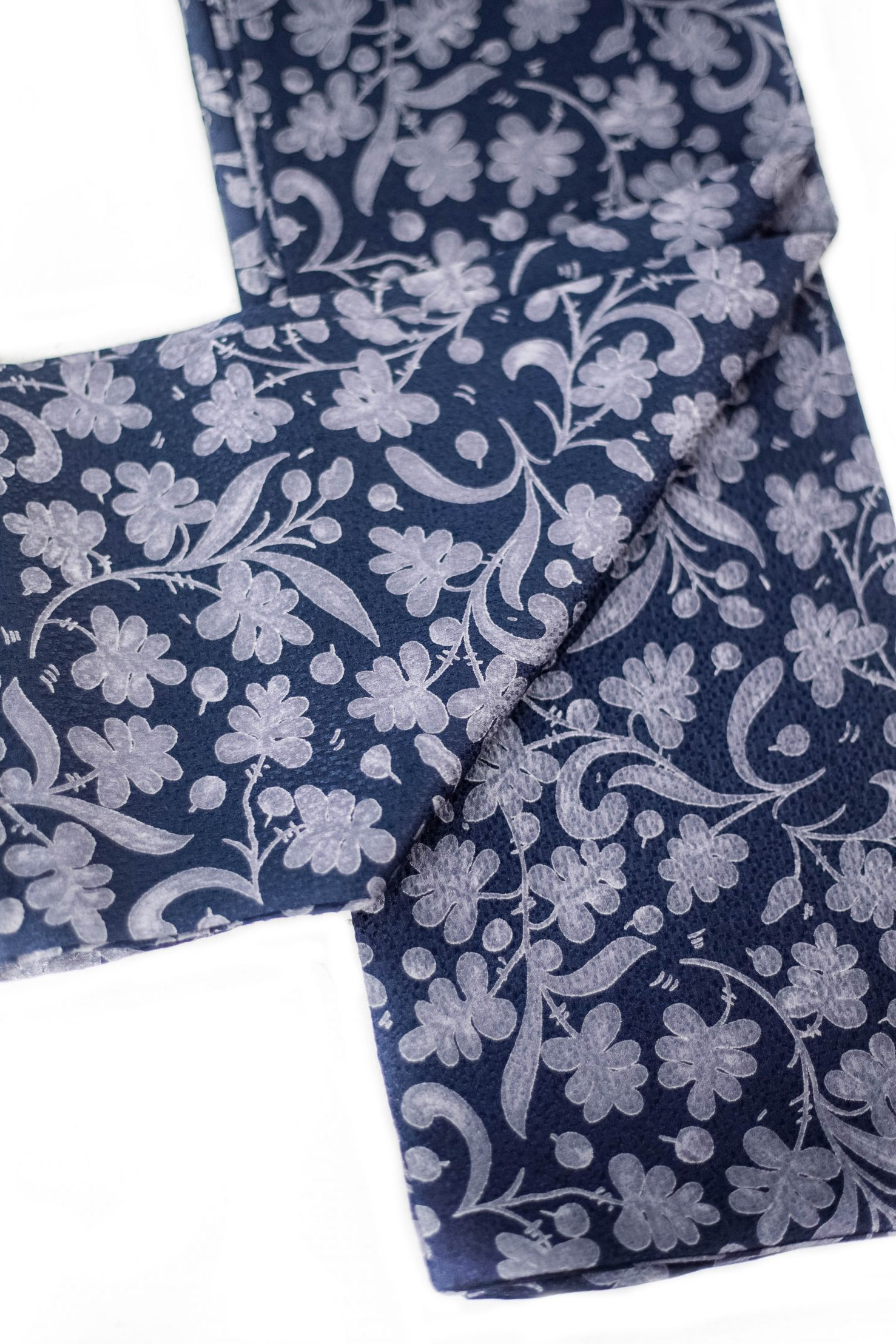 Long printed silk scarf – Image 2
