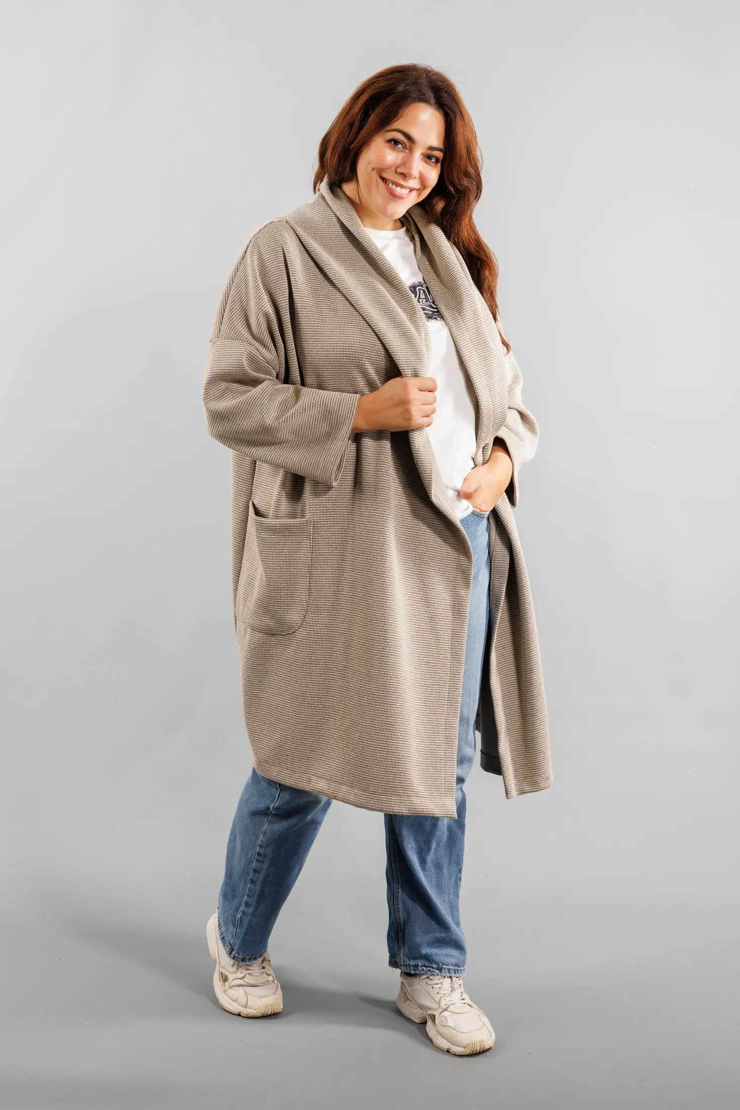 Manteau à capuche Grande Taille – Image 4
