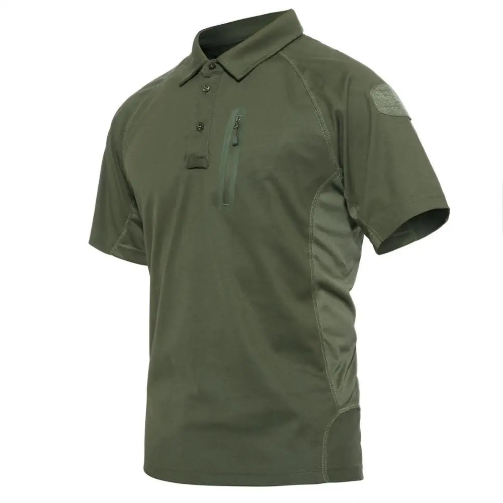 Polo Chemise Tee Shirt Militaire – Image 4