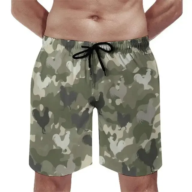 Short de bain homme militaire