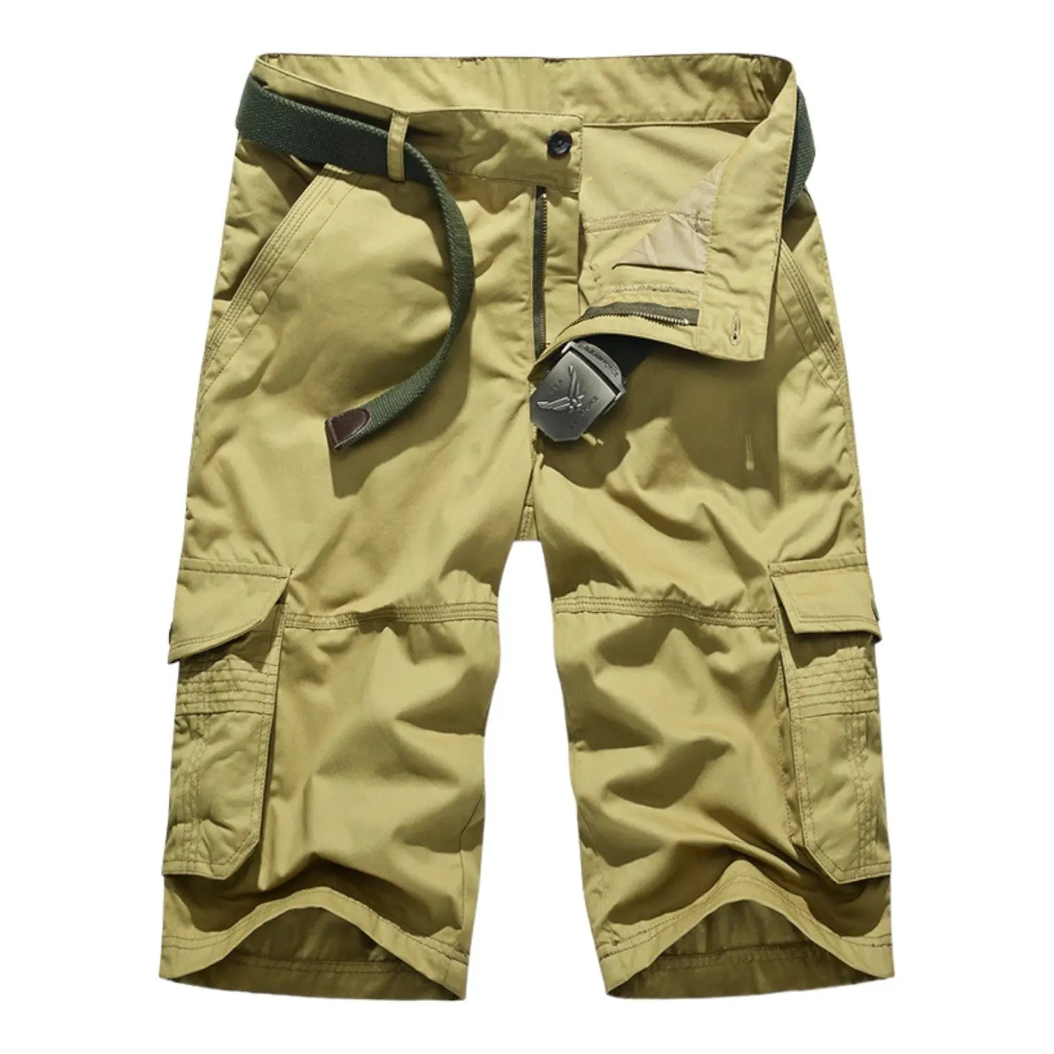 SHORT MILITAIRE LONG AVEC POCHES – Image 3