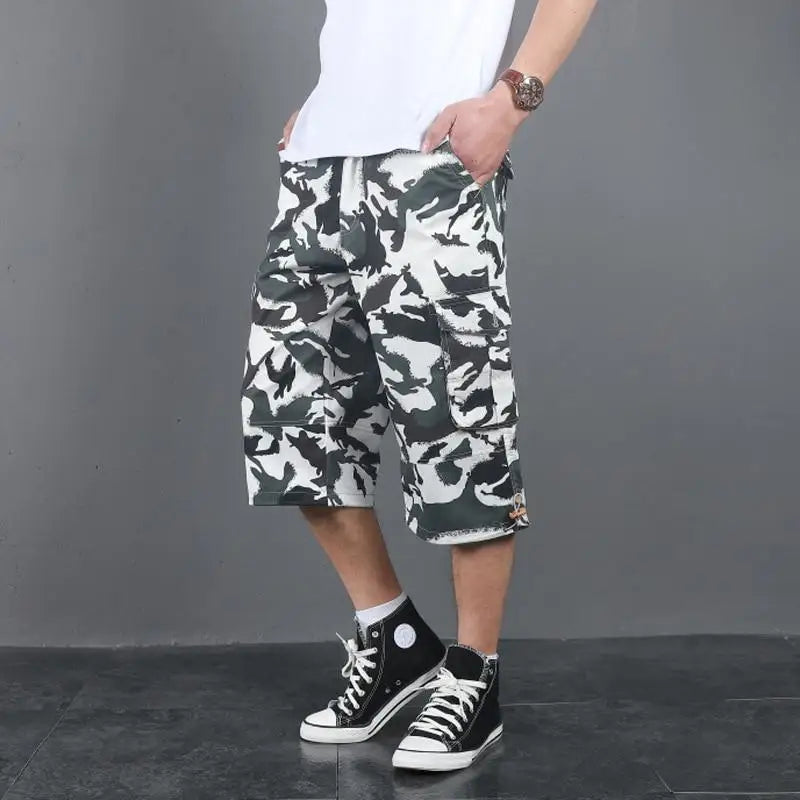 SHORT MILITAIRE LONG – CAMOUFLAGE HIVER – Image 2