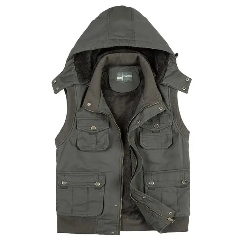 Veste Militaire Sans Manche Homme – Image 2